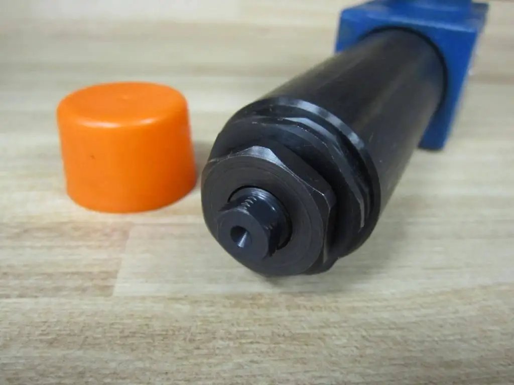Close-up of DR6DP2-53/75Y Pressure Reducing Valve Single Unit Direct Operated Size 6 with cap removed, showing external features