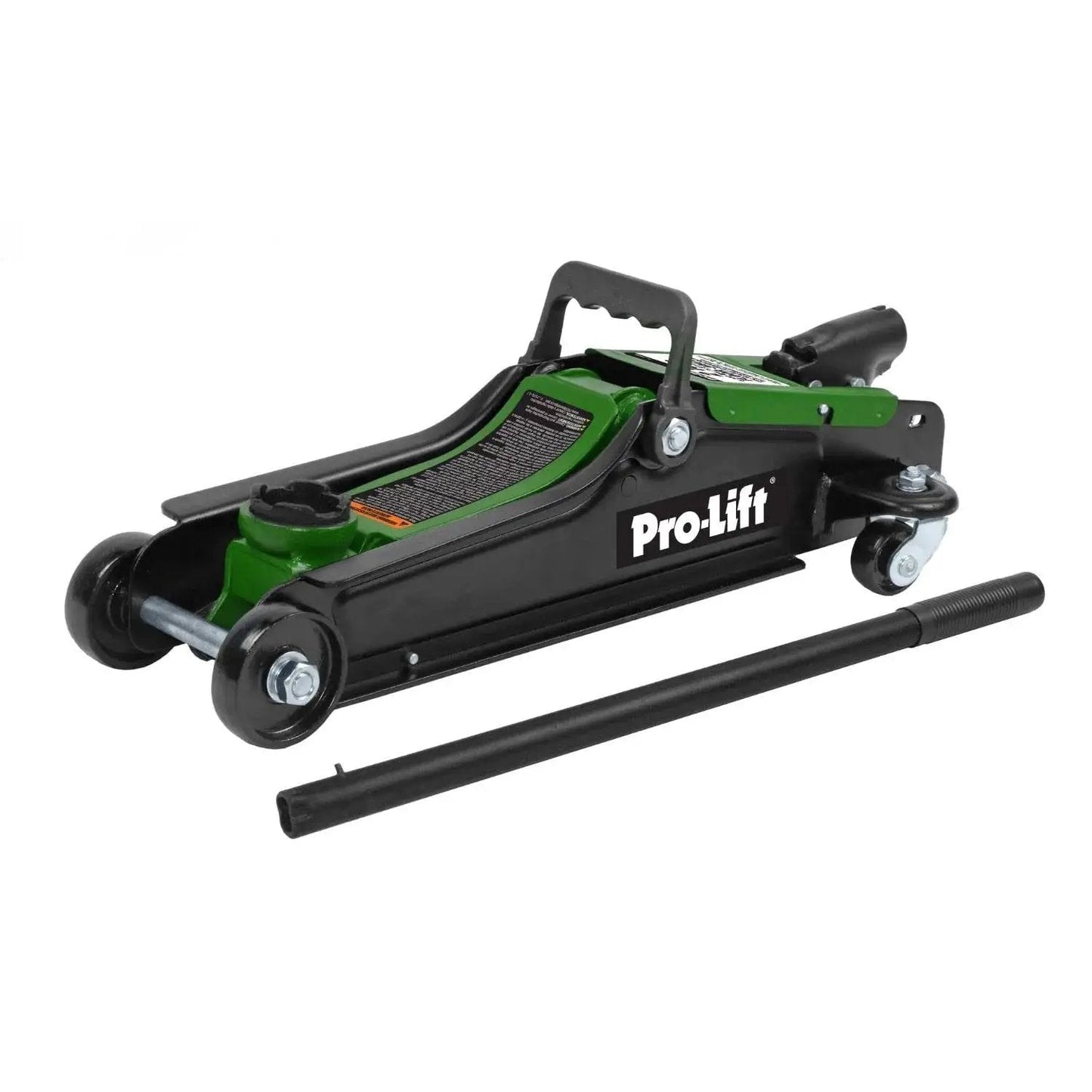 2 Ton Floor Jack Hydraulic Trolley Lift For Home Garage Shop 4000 Lbs Capacity, steel construction with handle and wheels