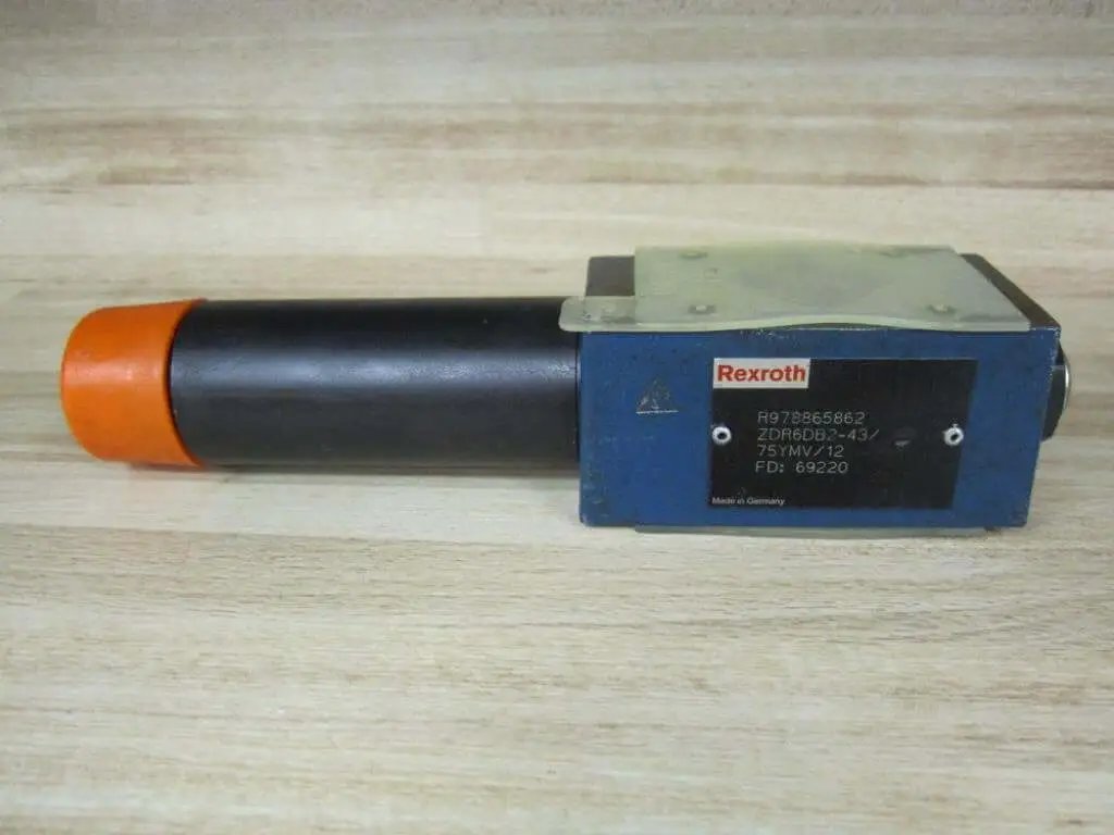 ZDR6DB2-43/75YMV/12 Sandwich Plate Pressure-Reducing Valve Nominal Size 6, Direct-Operated, Bosch R978865862