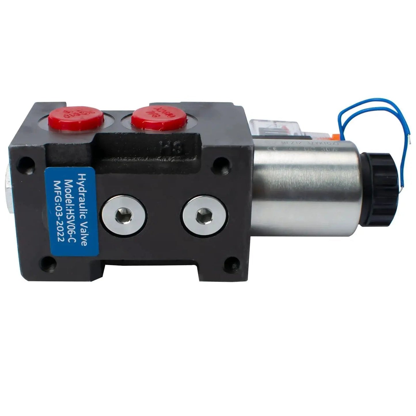Versatile Hydraulic Solenoid Diverter Valve For Quick Oil Circuit Swaps, 13 GPM At 12V DC, 6 SAE Ports