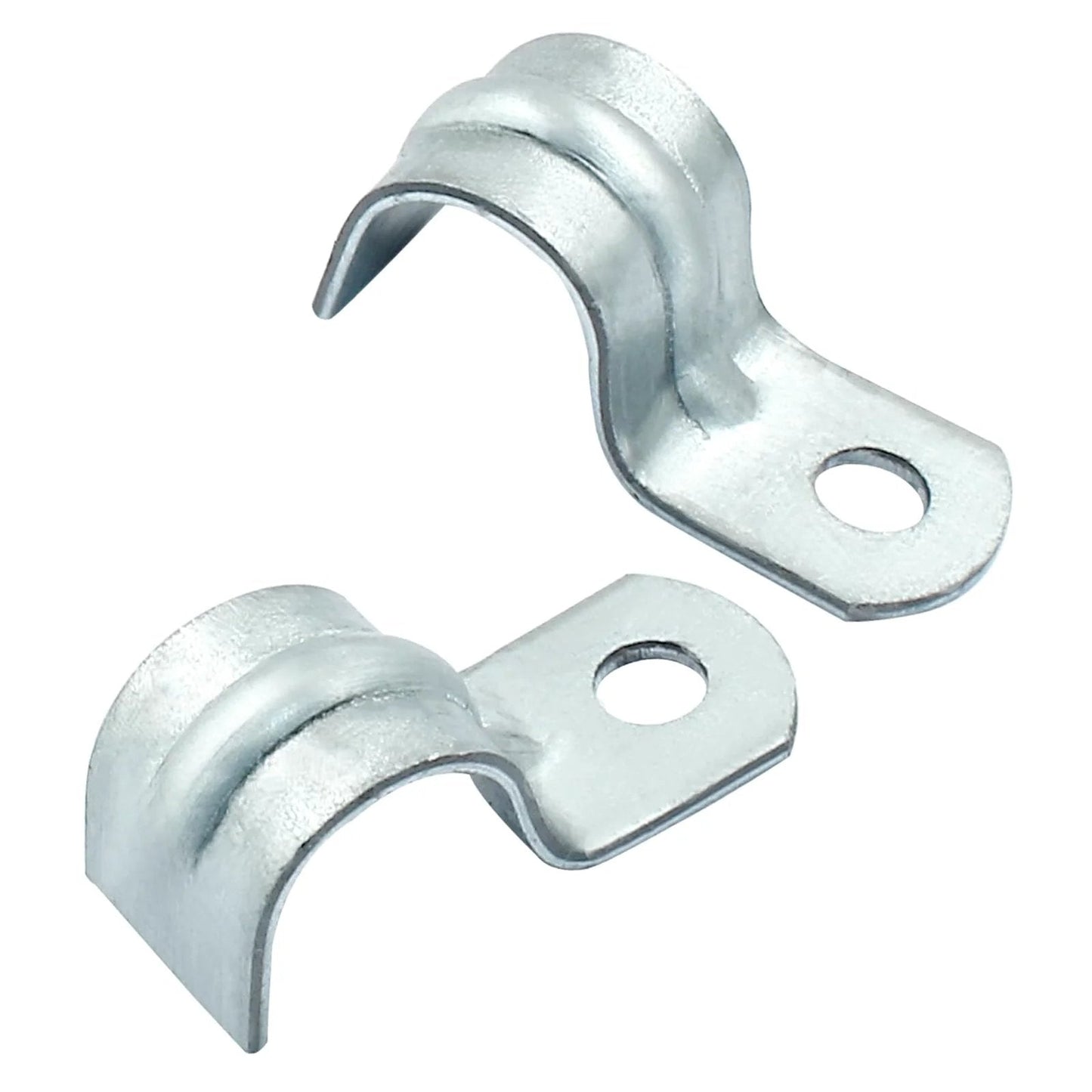 30 Pack M12 Rigid Pipe Straps For One Half Inch Conduit And Pipe Zinc Plated Steel One Hole Clamp Bracket Tough As Nails Heavy Duty Cable Clamp Hanger