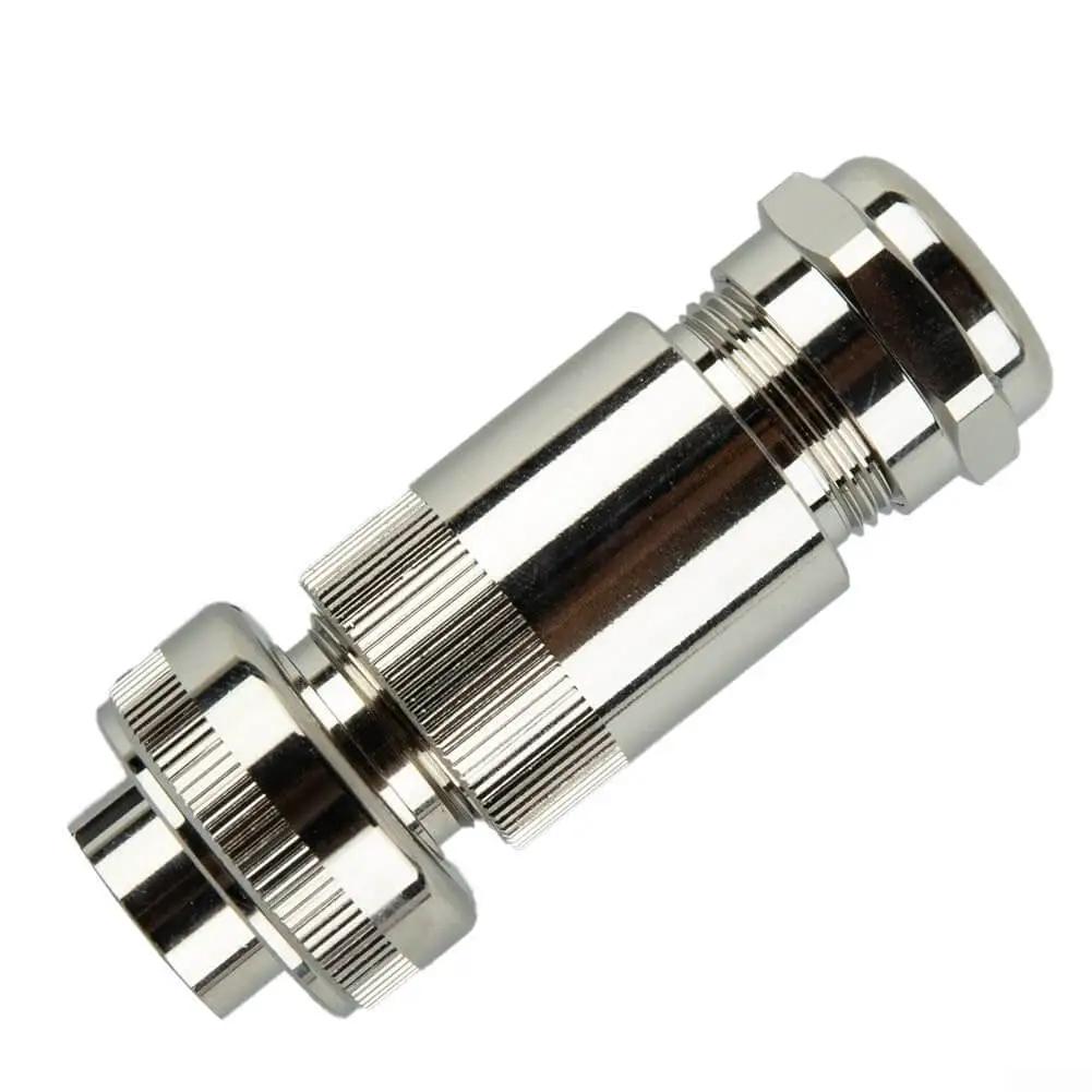 Proportional Valve Plug C14G-A-S7, metal female 7-pin connector, IP67 sealed, compatible with Rexroth, Moog, Vickers, Parker, Atos