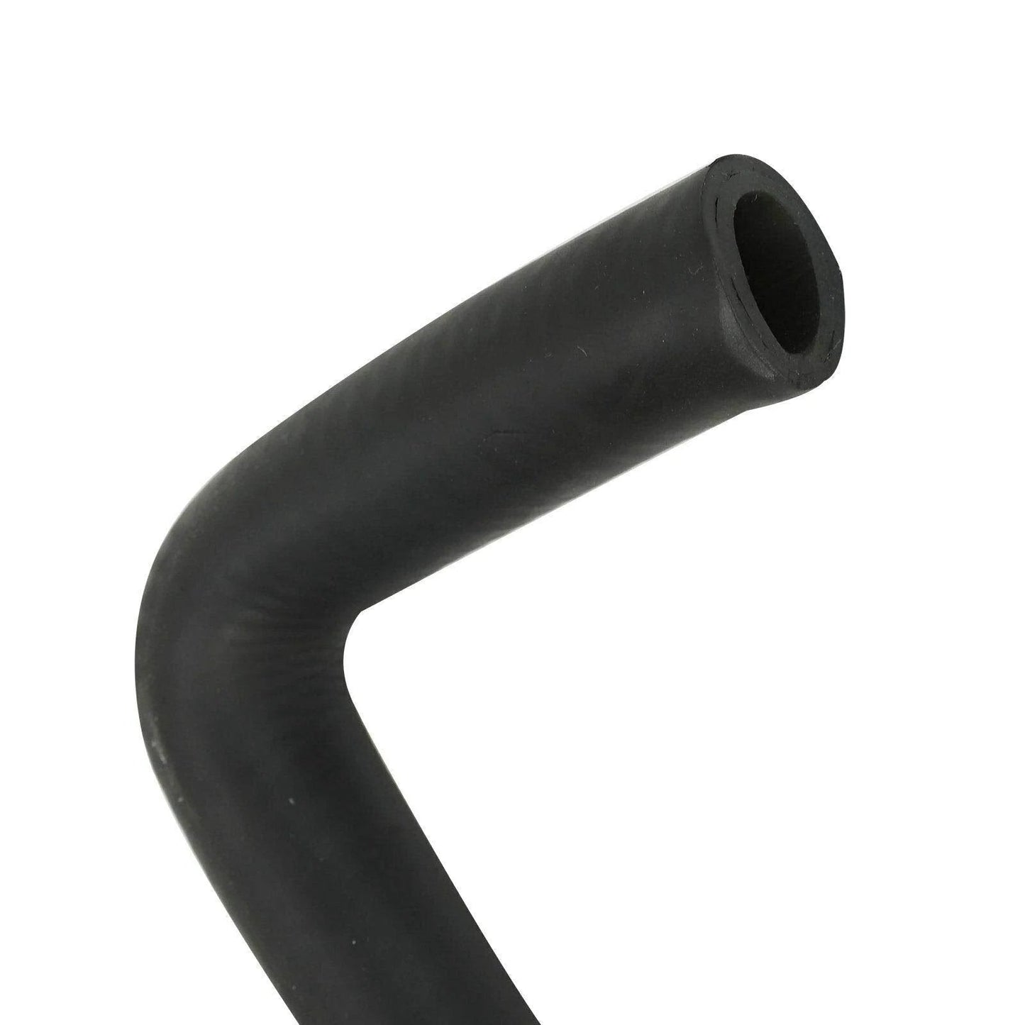 LS Swap Heater Hose Set With 90 Degree Molded Hoses, 5/8 Inch ID And 3/4 Inch ID, Each 4 Inch By 24 Inch, Black close-up view