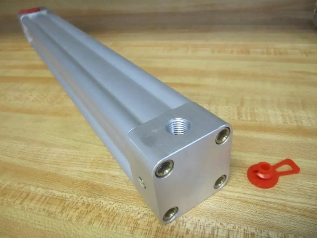 Rexroth Bosch TM-811000-03130 Pneumatic Cylinder 12.5 Inch Stroke 17 Inch Body Length aluminum construction
