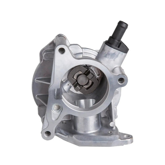 Front view of Brake Vacuum Pump For Volkswagen And Audi Rides Compatible With Tiguan CC Eos GTI Jetta Beetle And Audi A3 Quattro 2008 2009 2010 2011 2012 2013 2014 2015 Replace 06H145100AD OEM Parts