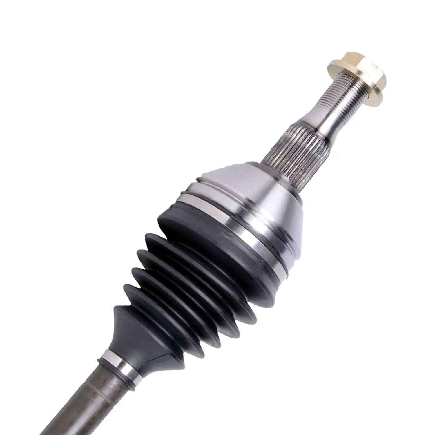 Close-up of Front CV Axle Half Shaft Assemblies And Wheel Hub Bearing Kit For 06 11 Cadillac DTS 00 05 DeVille 98 04 Seville And 06 11 Buick Lucerne