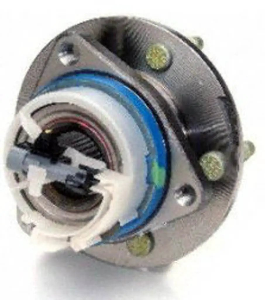 Single Front Hub Assembly NT513179 - OE Quality Sealed Ball Bearing Unit with Heavy-Duty Elements shown in a detailed close-up view.