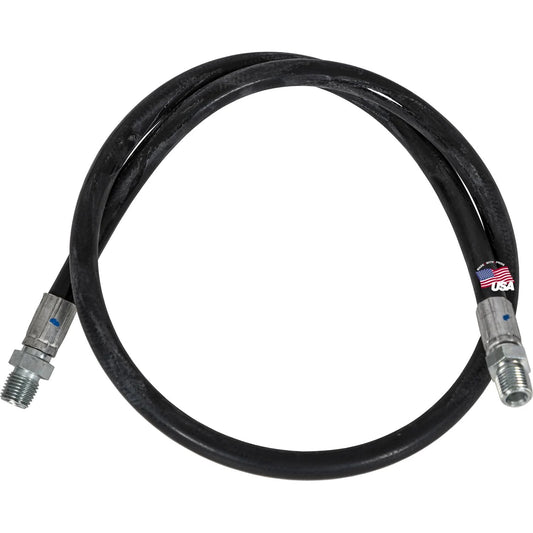 Beefed Up High Pressure Hose For Trucks And Hydraulics 38 Inch Length One Quarter Inch Inner Diameter Replacement For Western 55020 Buyers Products 1304225