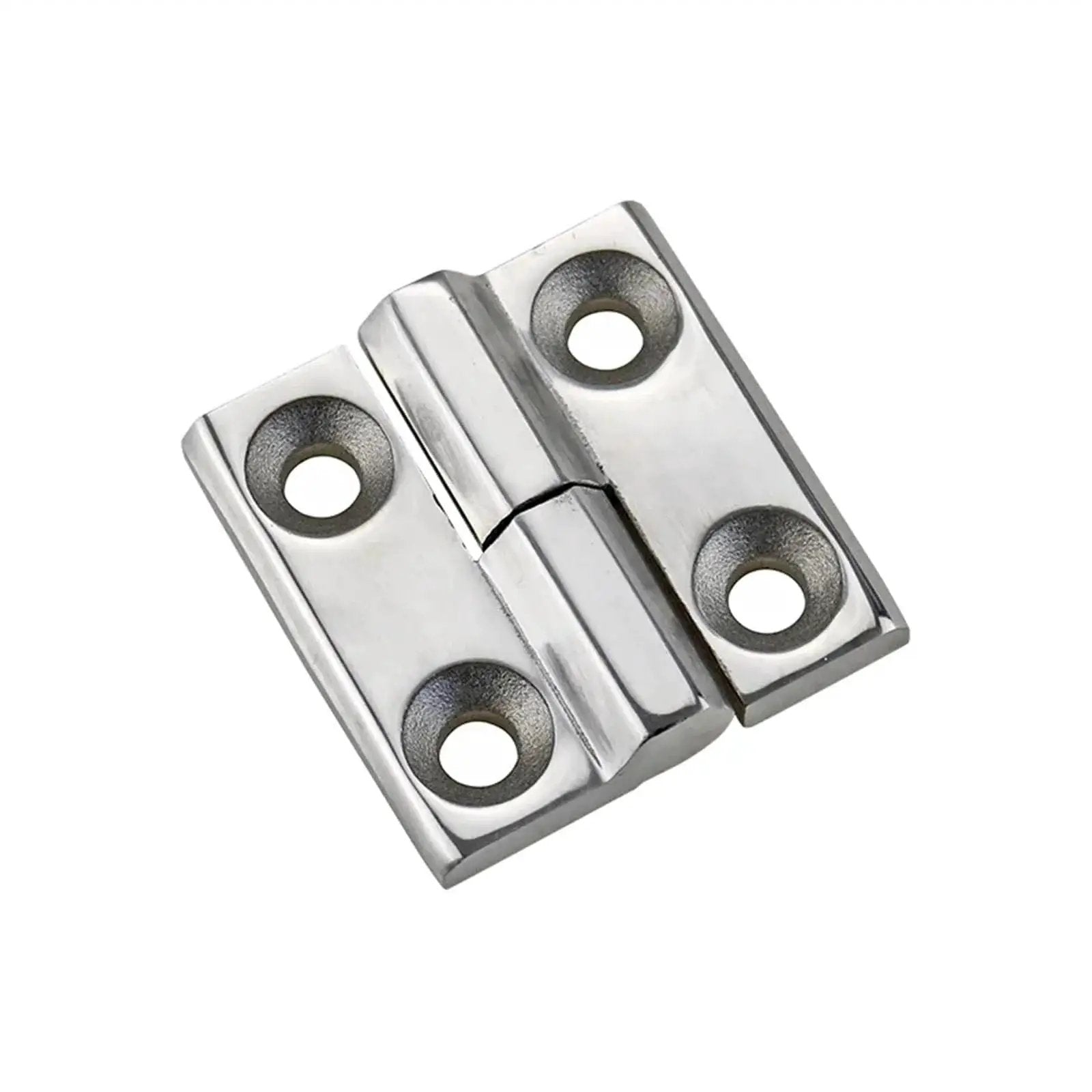Heavy Duty Detachable 304 Stainless Steel Hinge For Industrial Machinery And Equipment With Thickened High Load Capacity Polished Large Finish