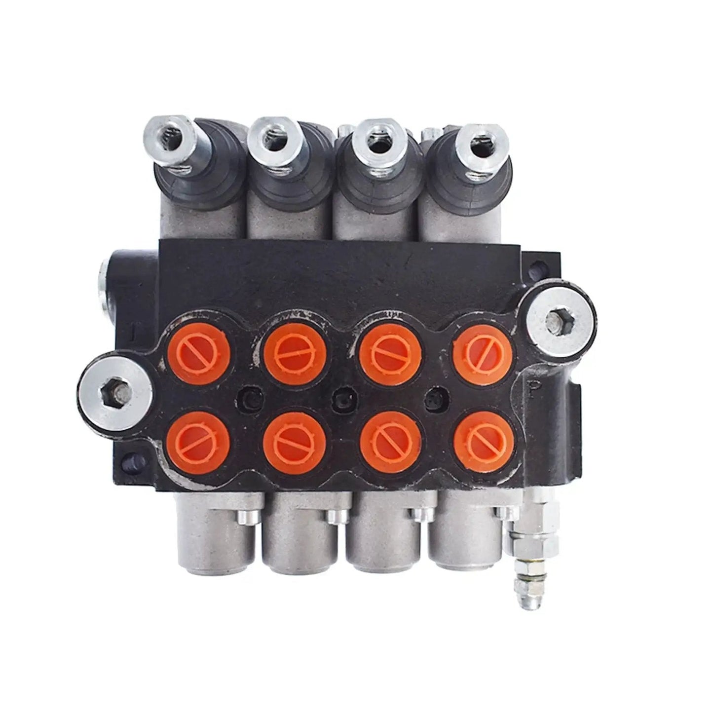 High Efficiency Hydraulic Directional Control Valve Double Acting With Spring Return For Beefy Heavy Duty Projects 11 GPM Flow
