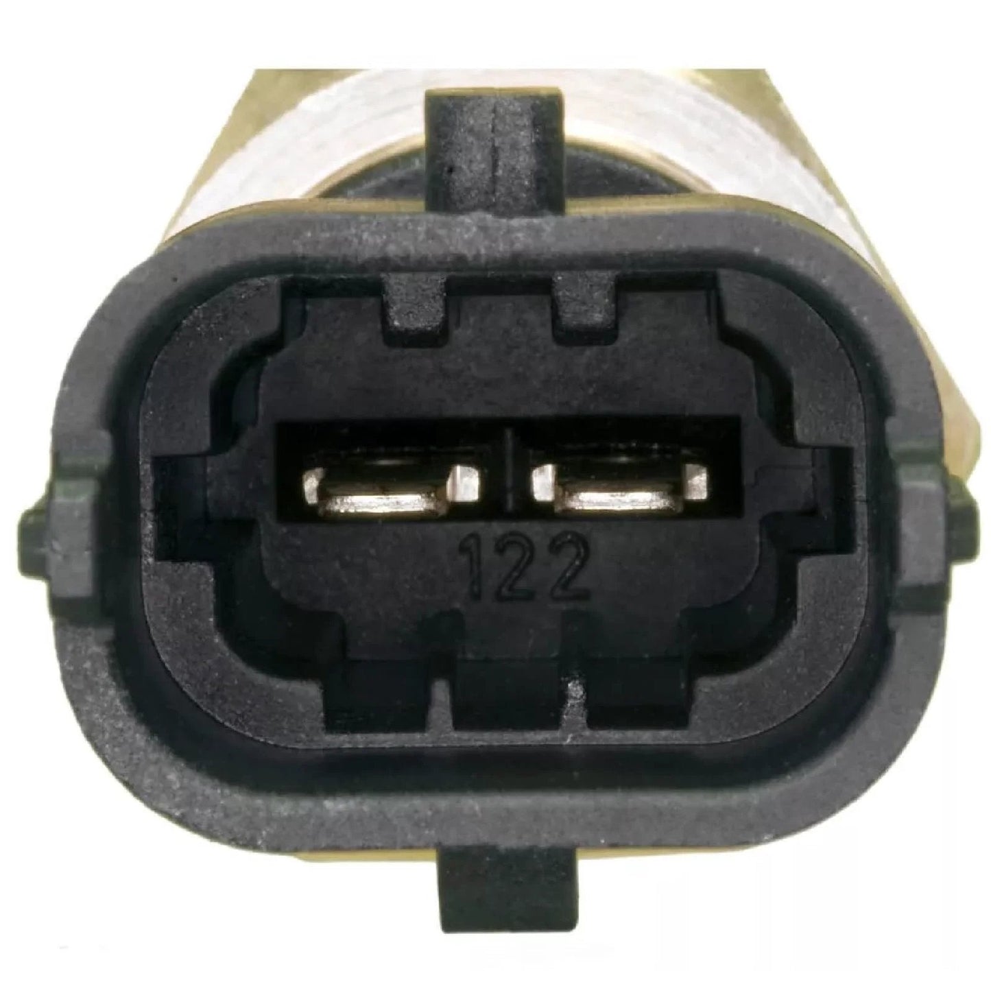 Front view of Engine Coolant Temperature Sensor For Chevy GMC Buick SUVs Vans And Trucks 1995 To 2017 Fits Acadia Enclave Malibu.