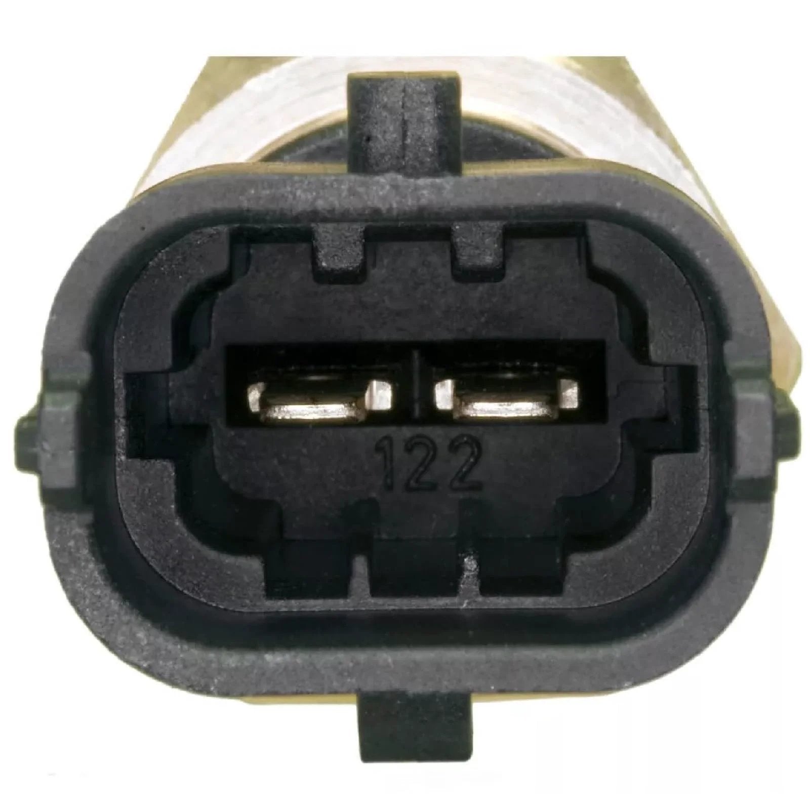 Front view of Engine Coolant Temperature Sensor For Chevy GMC Buick SUVs Vans And Trucks 1995 To 2017 Fits Acadia Enclave Malibu.