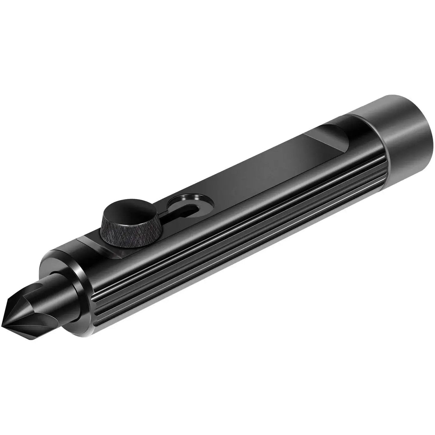Tubing Deburring Tool for 3/16 to 1/2 Inch Tubing for Brake and Fuel Lines, shown in black, durable rustproof steel.
