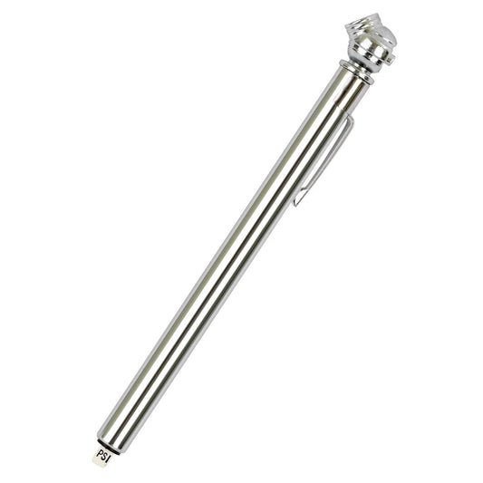 Low Pressure Pencil Tire Gauge For Golf Carts And ATVs Calibrated 1 To 20 PSI In Half Pound Increments Chrome Head With Aluminum Tube Ideal For Air Springs And Low PSI Readings Durable Portable By WYNNsky