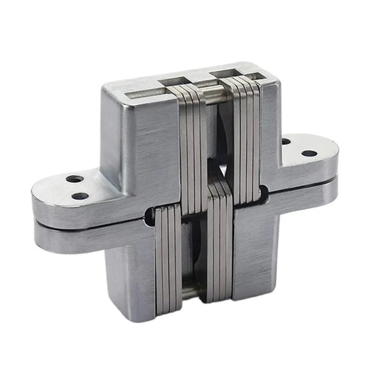 Stainless Steel Built Tough Heavy Duty Commercial Door Hinge Set With 180 Degree Concealed Hinge And Quiet Built In Sliding Bearings