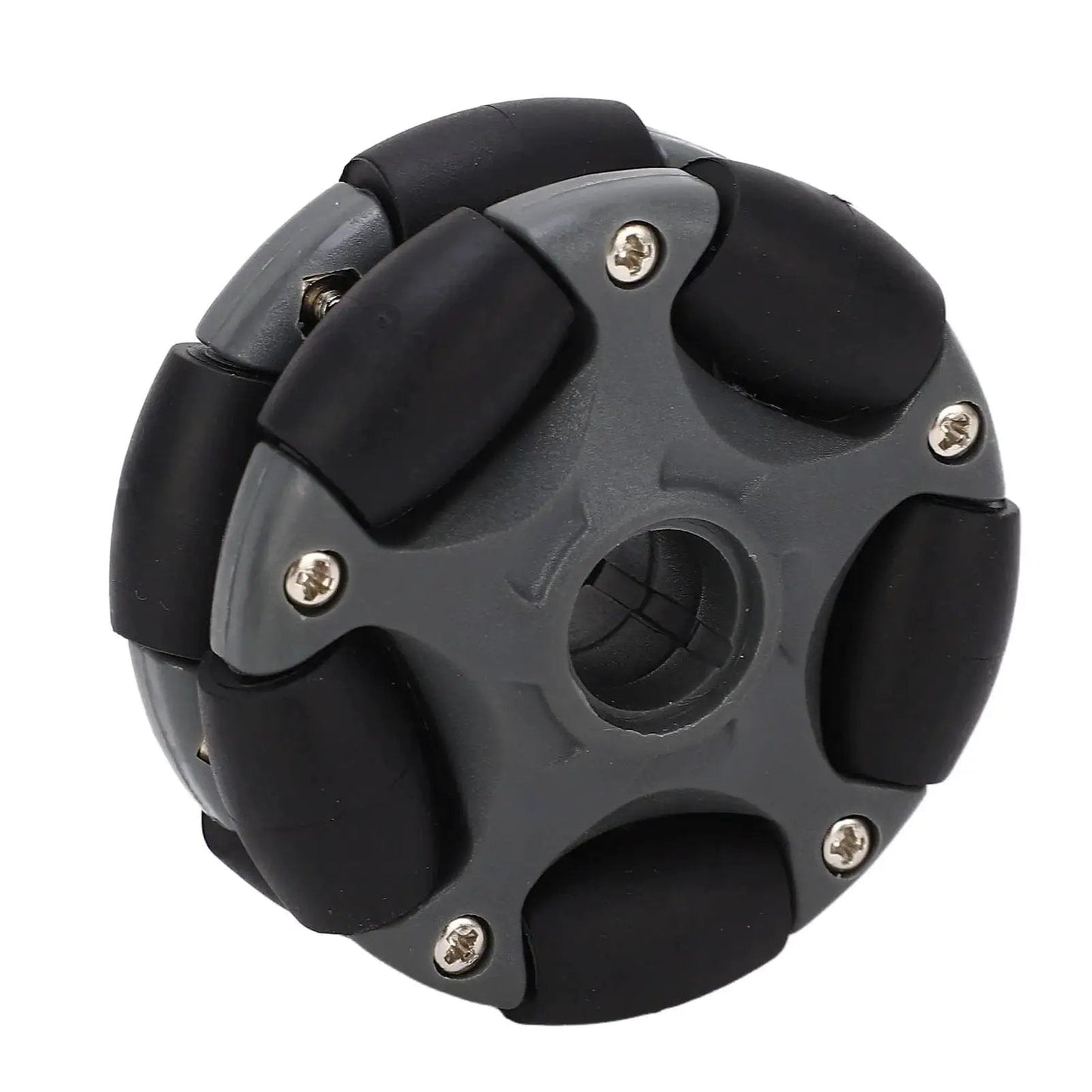 Omni Directional 58mm Plastic Wheel With Double Row 360 Degree Rotation For Robots Go Karts And ATVs Rugged Built To Last Sturdy Structure