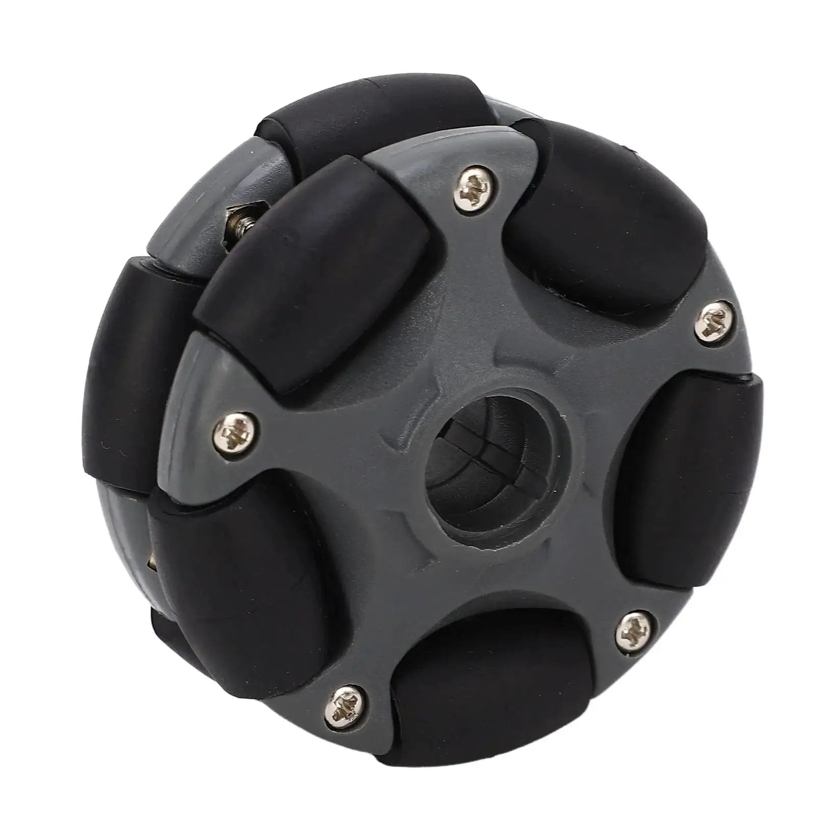 Omni Directional 58mm Plastic Wheel With Double Row 360 Degree Rotation For Robots Go Karts And ATVs Rugged Built To Last Sturdy Structure