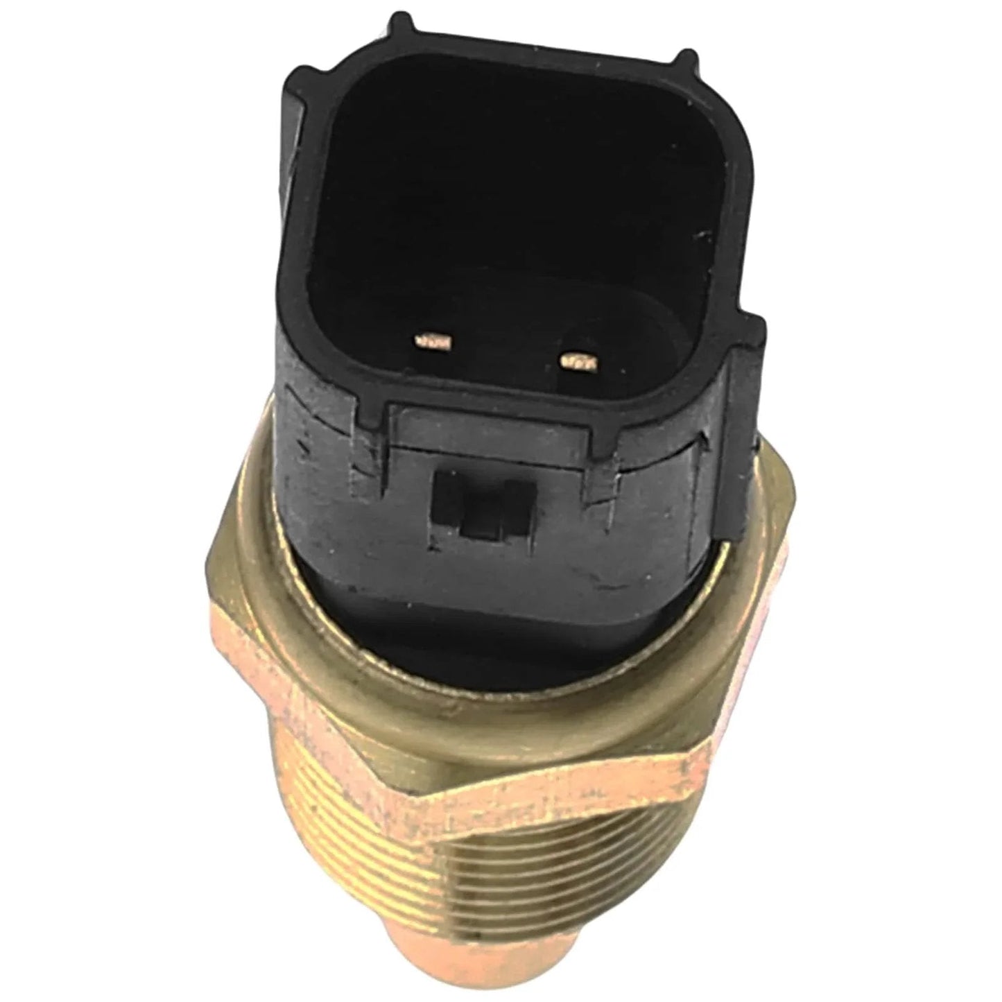 Coolant Temperature Sensor Replacement Direct Fit For Chrysler Sebring Town And Country Pacifica PT Cruiser Dodge Durango Grand Caravan Ram 1500 Jeep Grand Cherokee Wrangler, brass and black 2-pin sensor