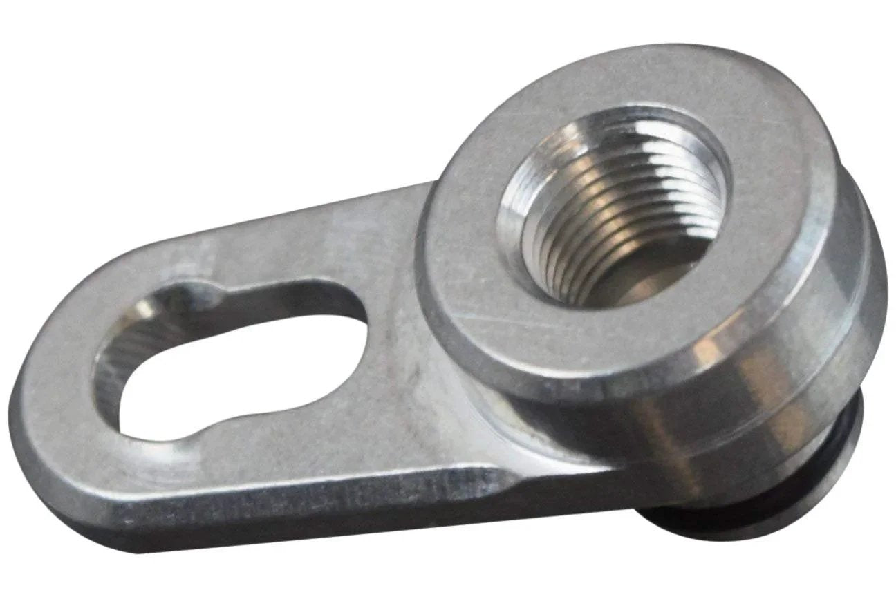 Vacuum Port Hose Adapter One Eighth NPT For LSA LS9 LT4 And LS Superchargers Fits Holley High Ram MAP Precision Machined Billet For High Performance Supercharger Systems By ICT Billet