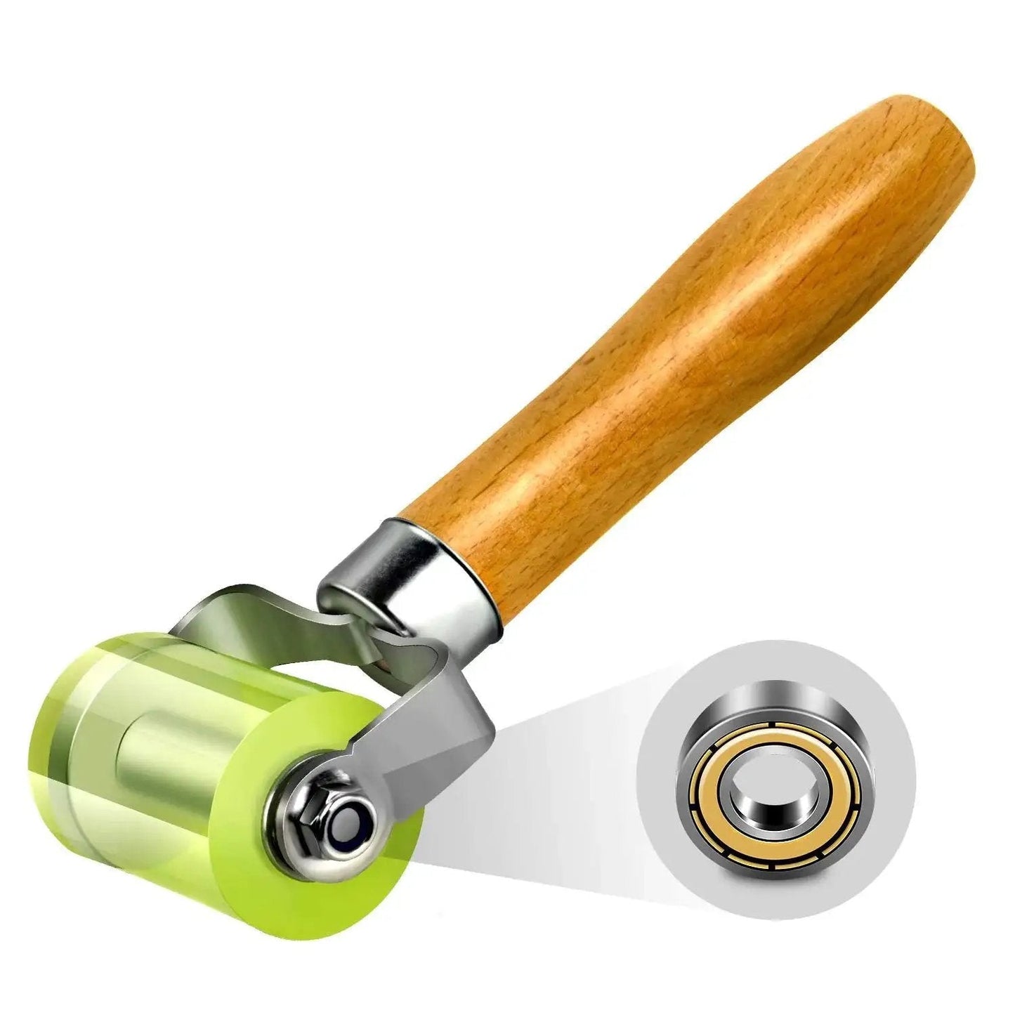 Bearings Equipped Seam Roller For Automotive Car Audio Sound Deadening And Heat Abatement Mat Wallpaper Application PU Roller