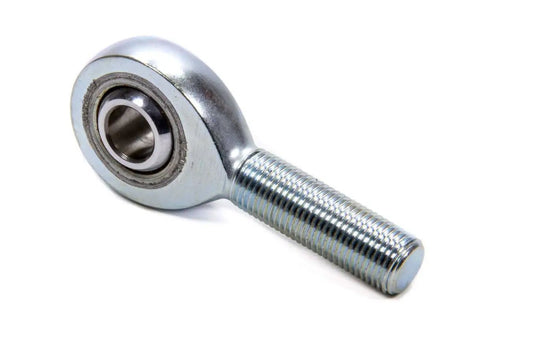 XAM-10T Male Rod End Bearing, 1 Pack, Alloy Steel PTFE-Lined Spherical Joint with Hard Chrome-Plated Ball on White Background