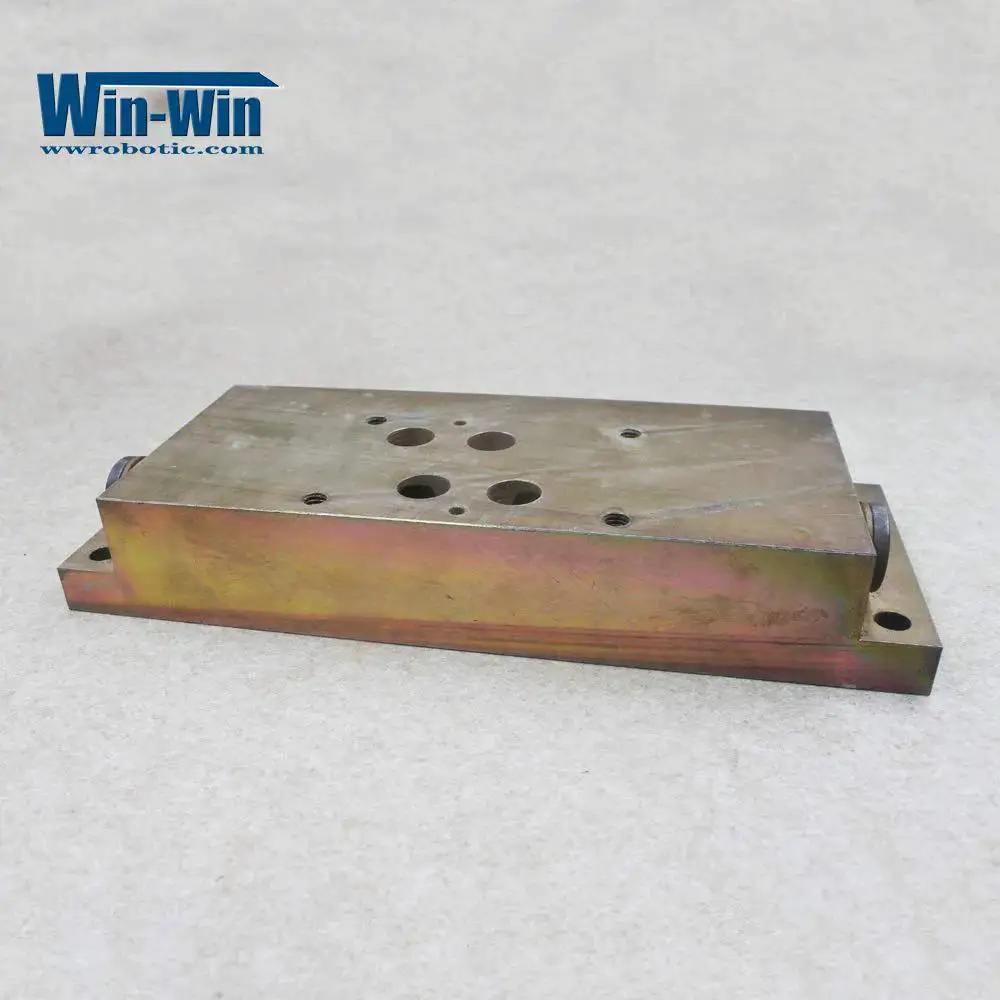 Hydraulic Manifold Top Mount For Waterjet Cutter Intensifier Pump 60k Flow Spare Part For Water Jet Cutting Machine High Pressure System Durability And Easy Install Plus Plug And Play Ready For Reliable Performance