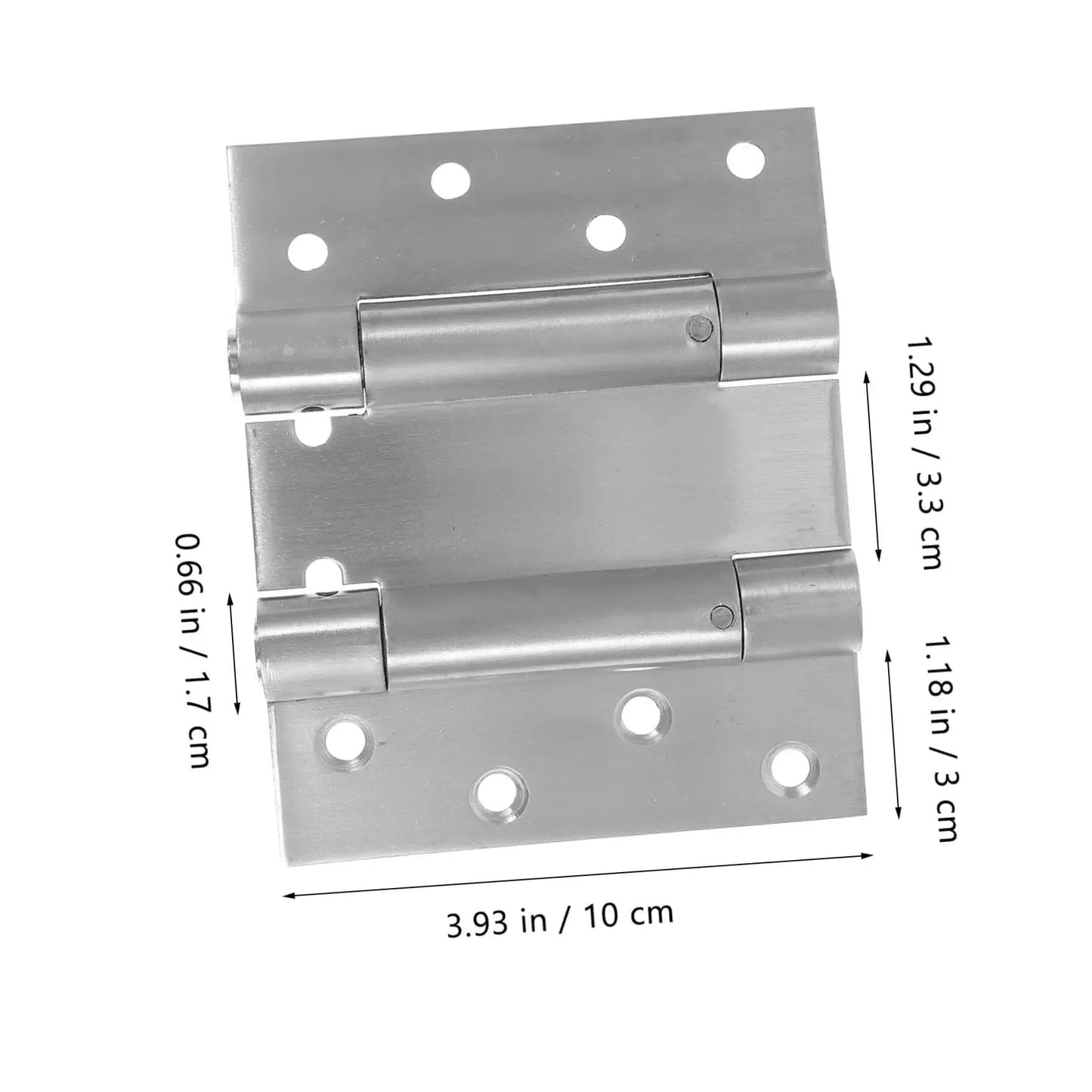 Double Opening Spring Hinges Self Closing Door Hardware For Storm And Garden Doors With Adjustable Tension and strong load