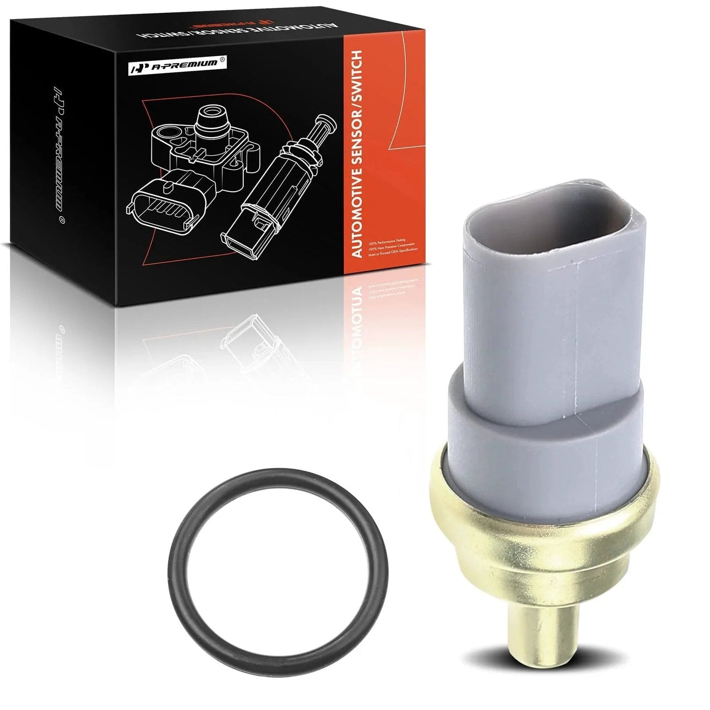 Engine Coolant Temperature Sensor For Audi And Volkswagen Cars Fits A4 A3 A5 A6 Q5 Q7 Q3 TT Beetle Jetta Passat CC Golf Tiguan Cayenne And More