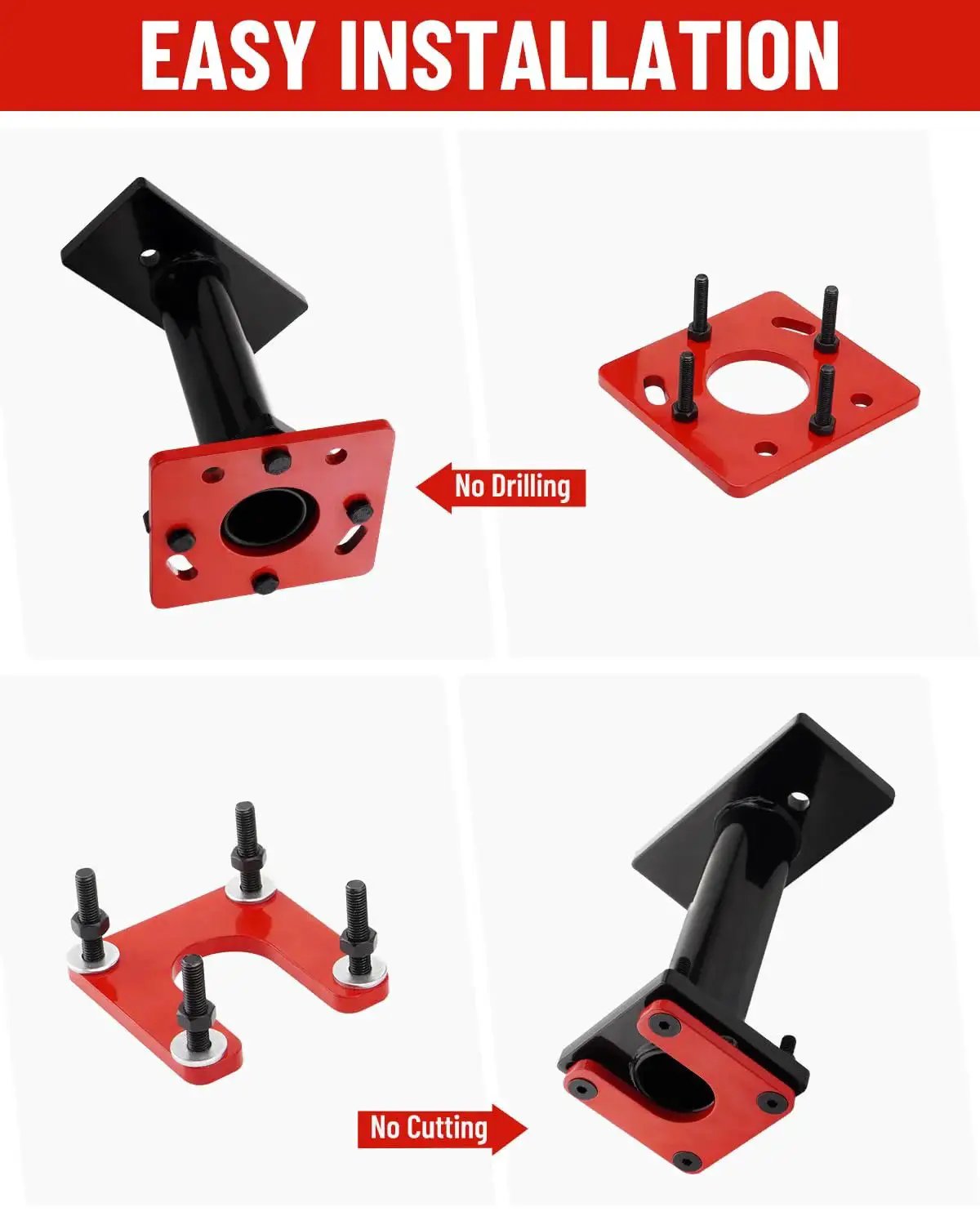 Wheel Bearing Removal Tool For Toyota Tacoma Tundra 4Runner Hilux And T100 Rear Axle Puller with adapter plates and press components