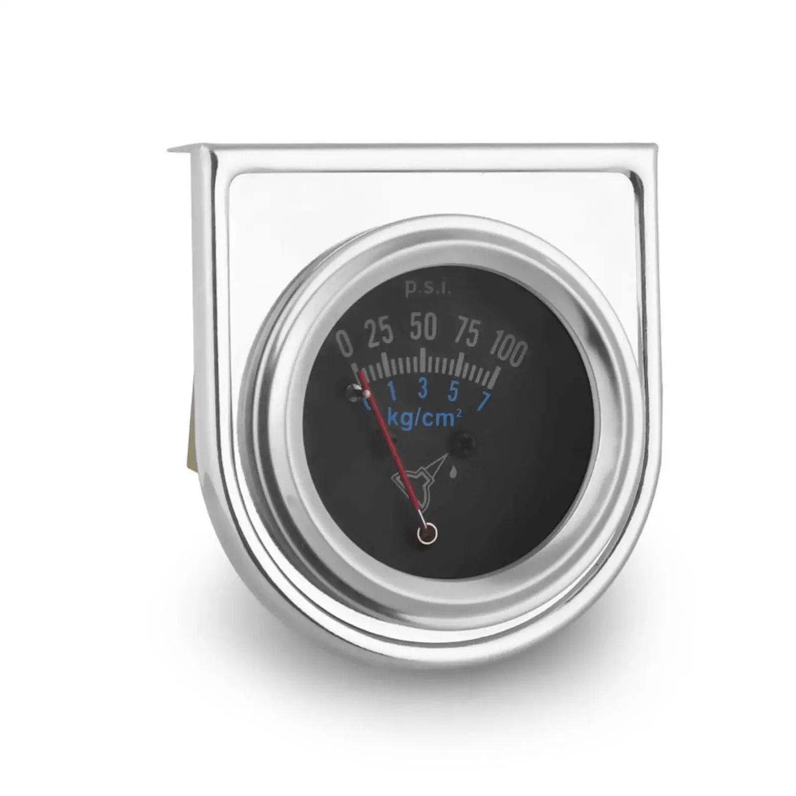 2 Inch Mechanical Oil Pressure Gauge Kit For Cars And Trucks 0 To 100 PSI 0 To 7 Kg Cm2 Universal Fit With M8x1 Threads