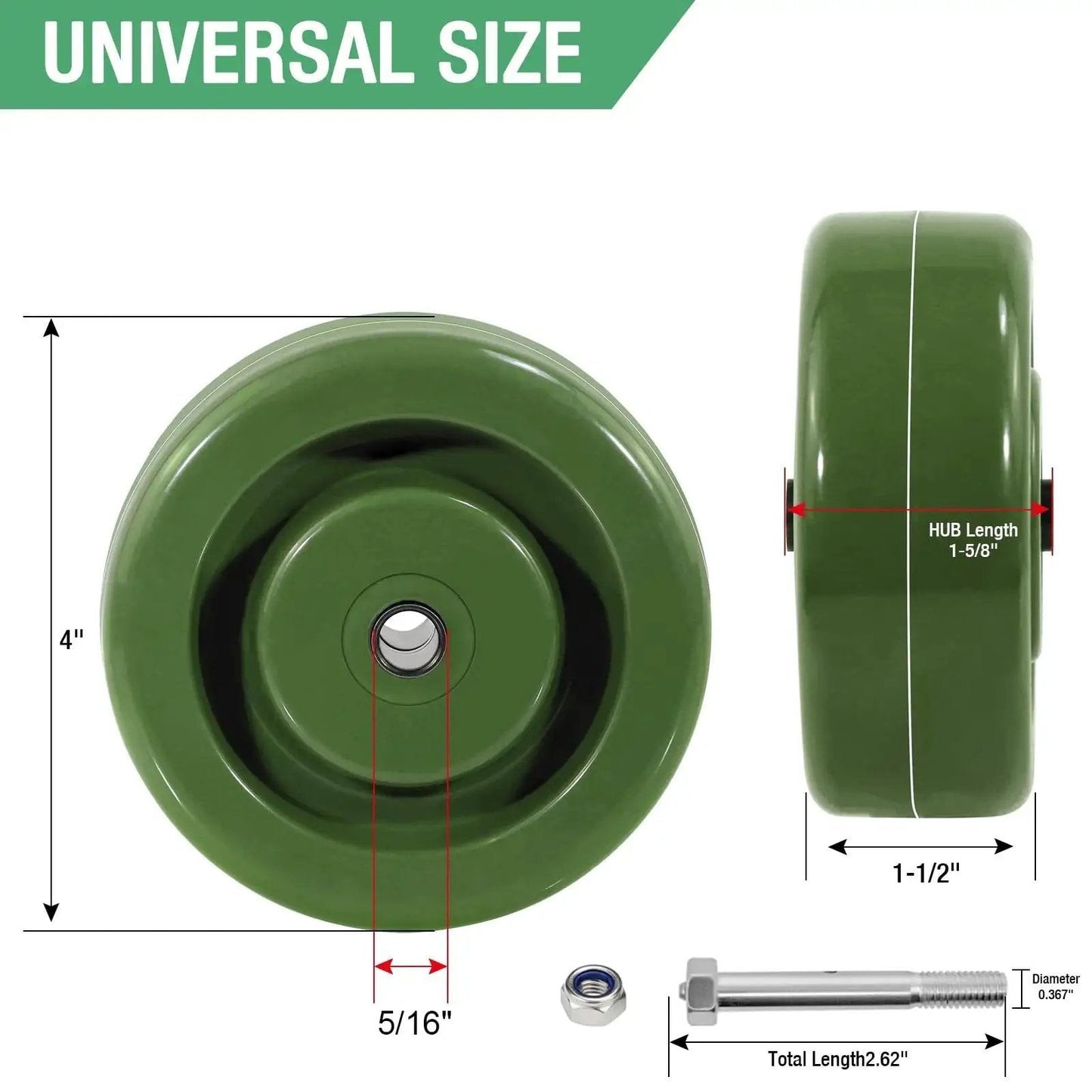 Heavy Duty 4 Inch Caster Wheels For Ovens And Dryers With High Temperature Epoxy Resin Wheels Pack Of 10 And 700 Lbs Capacity For Bakery Kitchens HANDSAMMU, universal size dimensions