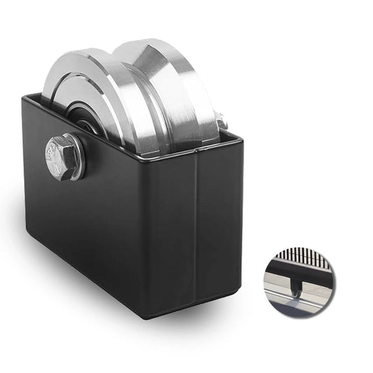4 Inch V Groove Slide Gate Wheel With Dual Sealed Bearings Supports Up To 3000 Lbs Weld On Bracket Box For Sliding Rolling V Inverted Track Gates For Heavy Duty Commercial And Residential Use