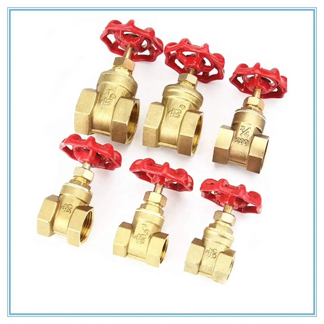 Hot And Cold Water Ball Valve With Copper Gate Design Internal Thread Water Stop for garden ponds and industrial use