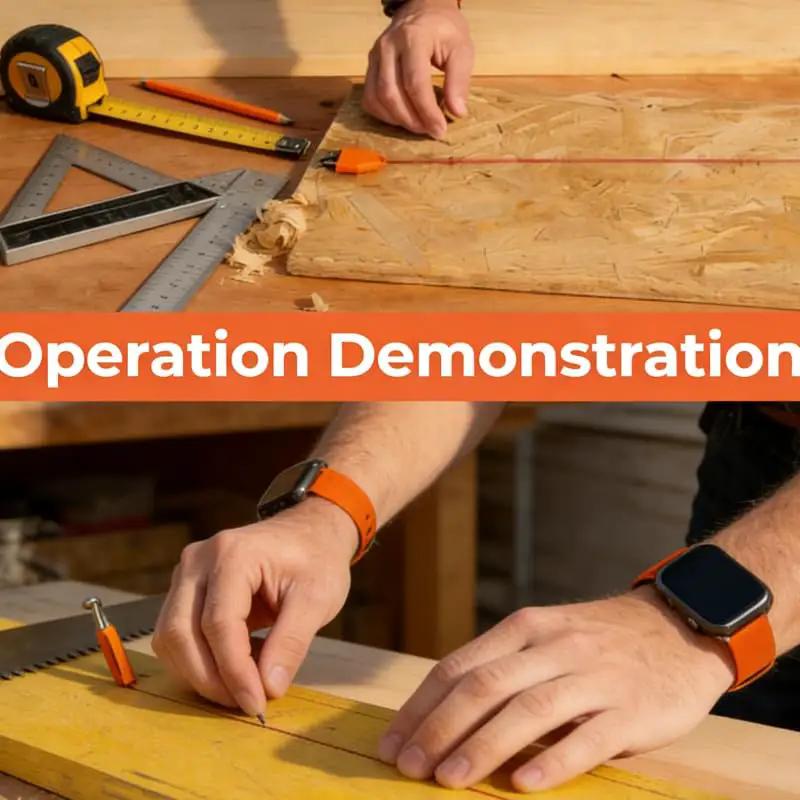 Rope Anchor Hook One Handed Fixing Power For Quick Carpentry And Home Renovation in use during woodworking demonstration