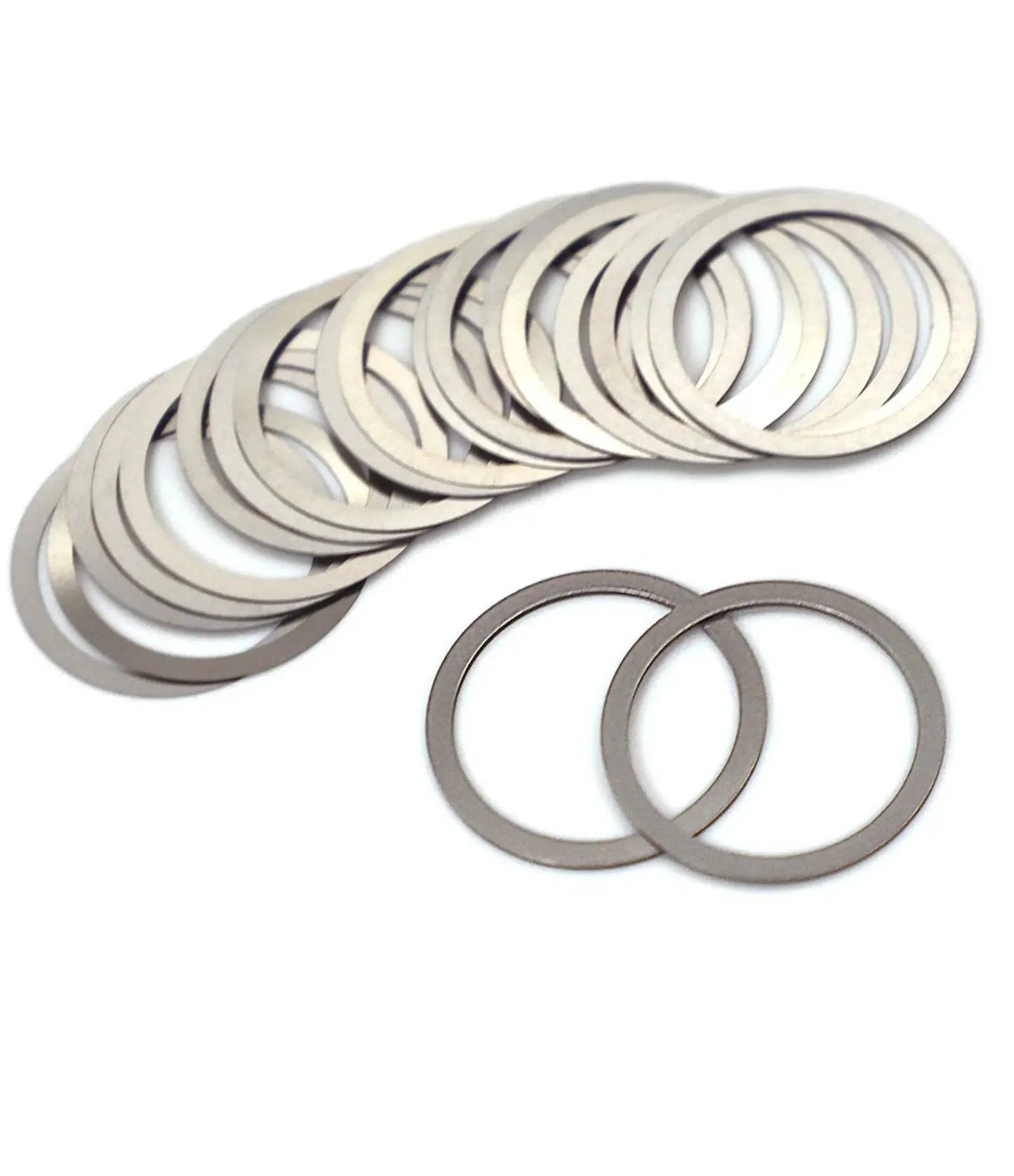 5/8x24 Barrel Shim Kit For Muzzle Brake Timing And Alignment For 308 7.62 And 300BLK Rifles In Caliber 30 Pack Of 20 Stainless Steel Shims
