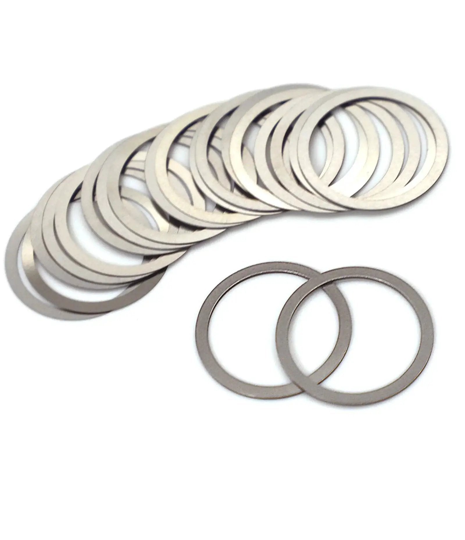 5/8x24 Barrel Shim Kit For Muzzle Brake Timing And Alignment For 308 7.62 And 300BLK Rifles In Caliber 30 Pack Of 20 Stainless Steel Shims