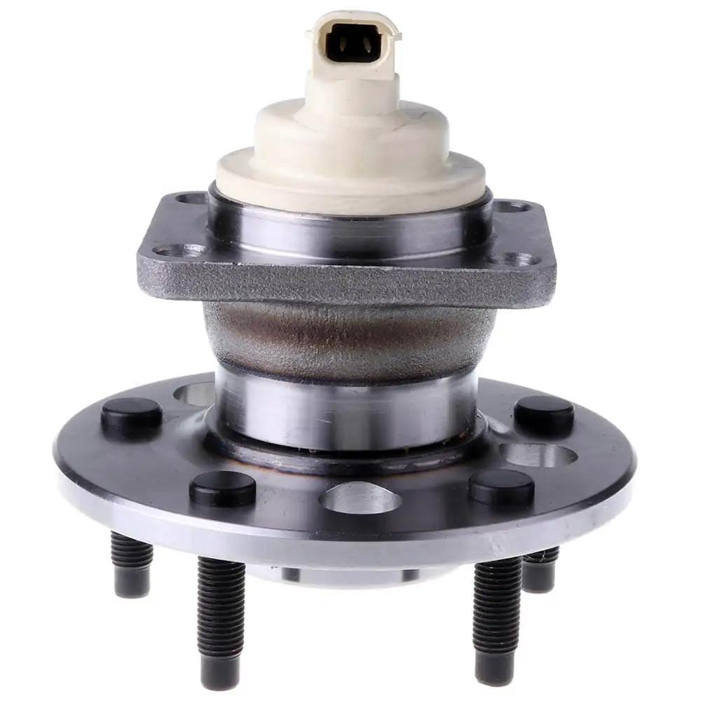 Rear Hub with Sealed Ball Bearing and Wheel Speed Sensor, 5-Lug, Pre-Greased Sealed Ball Bearing Direct Fit 2-Pack - Fits Buick