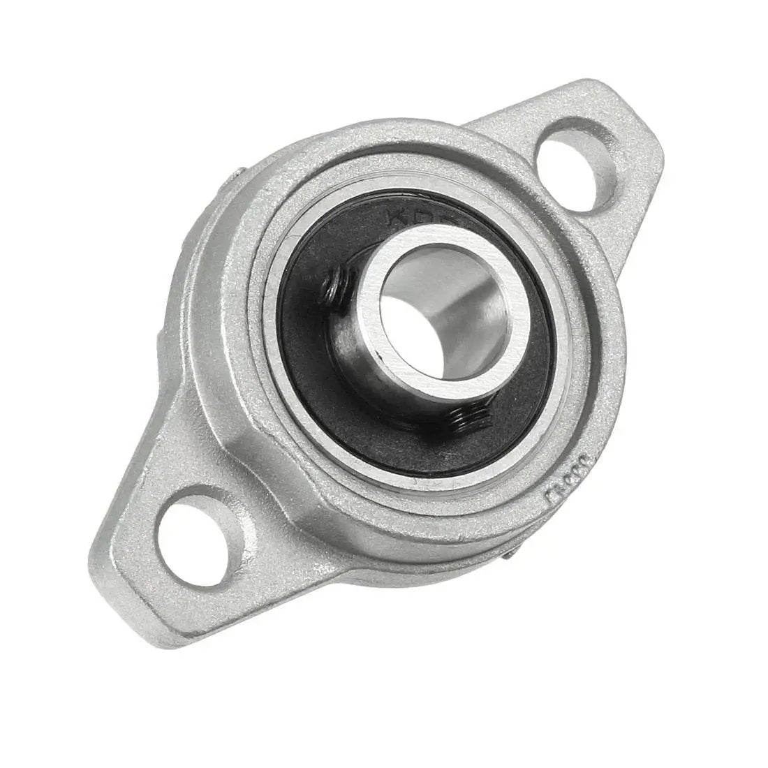 4 Pack Pillow Block Bearings Set With Three Eighths Inch Bore 10mm ID Self Aligning Zinc Alloy Flange Bearings KFL000