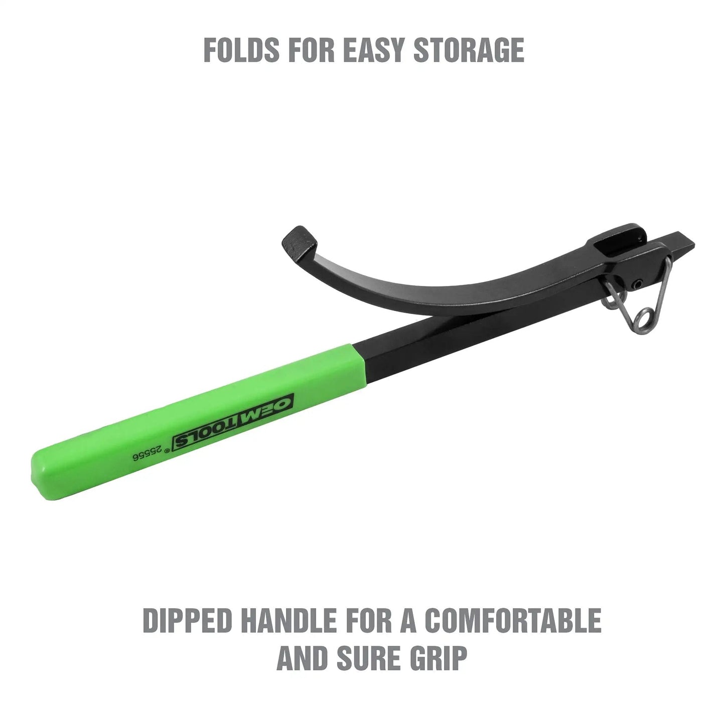 Flywheel Turner And Flexplate Tool With Sure Grip Turn For Quick Removal And Install Of Flywheels And Flexplates Flywheel Wrench with green handle