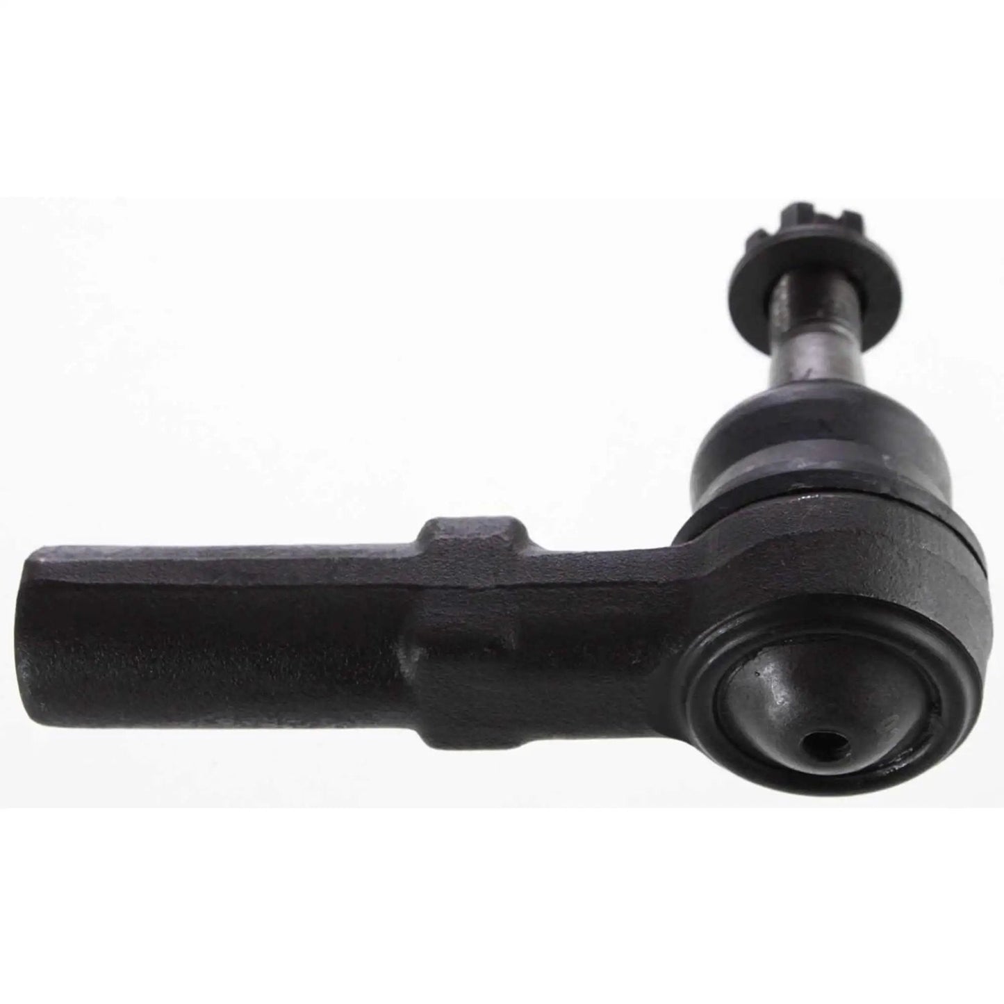 Close-up of a tie rod end from Wheel Hub Bearing Assembly Kit with Tie Rod Ends, Set of 6, Direct Fit Replacement for Buick Lucerne 2006-2011