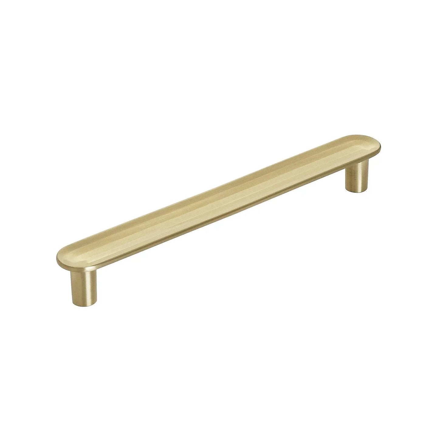 Golden Champagne Cabinet Pull Concentric Modern Style Five And One Sixteenth Inch Center to Center for cabinets