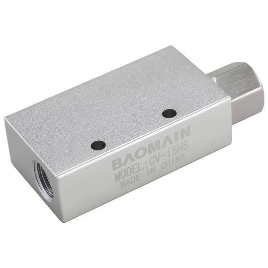 Vacuum Ejector Pneumatic Fitting CV 15HS One Quarter Inch PT Female Thread For Air Systems Silver Durable Industrial Grade Connector