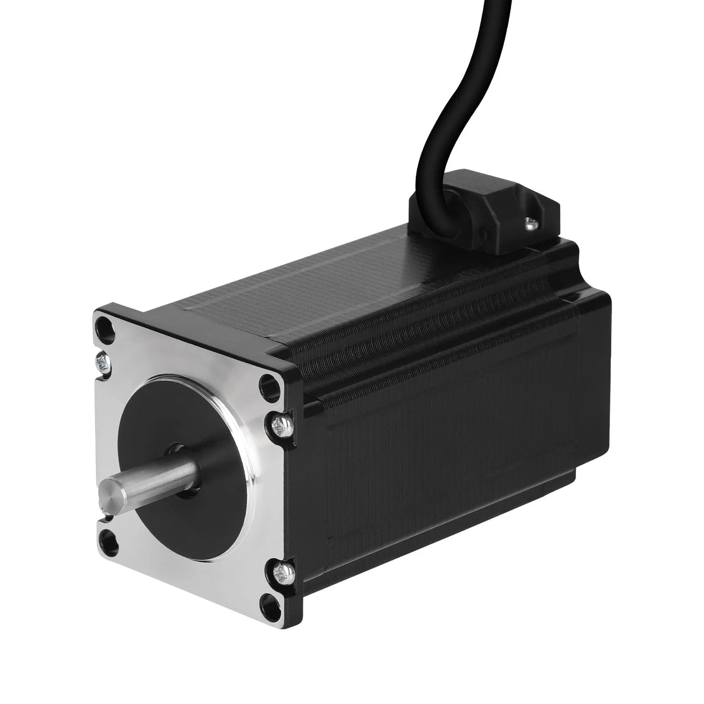 Nema 23 Stepper Motor 2000 Steps Per Revolution With Beefy 3000 mNm Torque 424.83 Oz In Bipolar 2 Phase 4 Lead 4.2 A 1.8 Degree