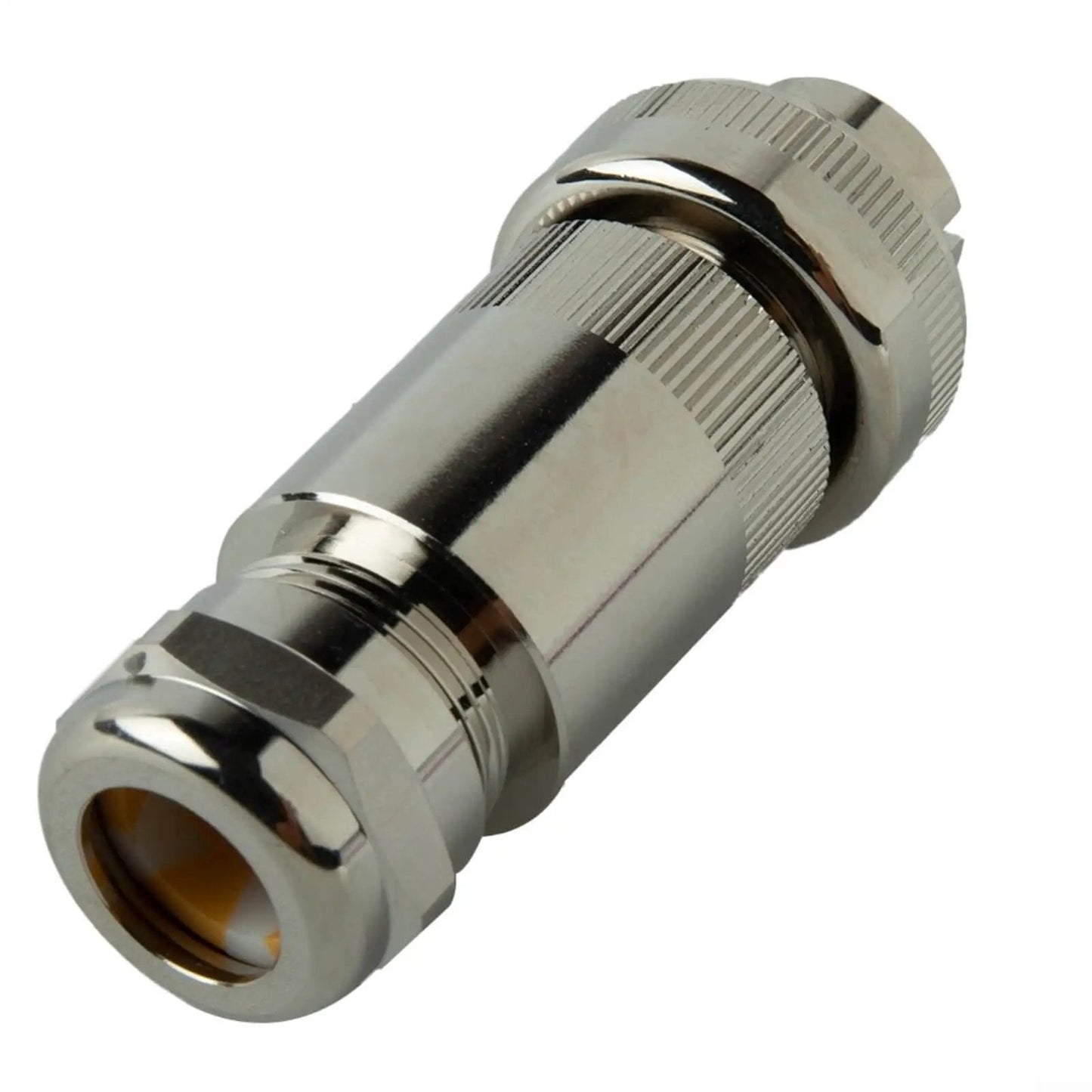 7-Pin Proportional Valve Connector for Hydraulic Valves, Full-Metal Housing, IP67 Sealed Female DIN EN 175201-804 Interface