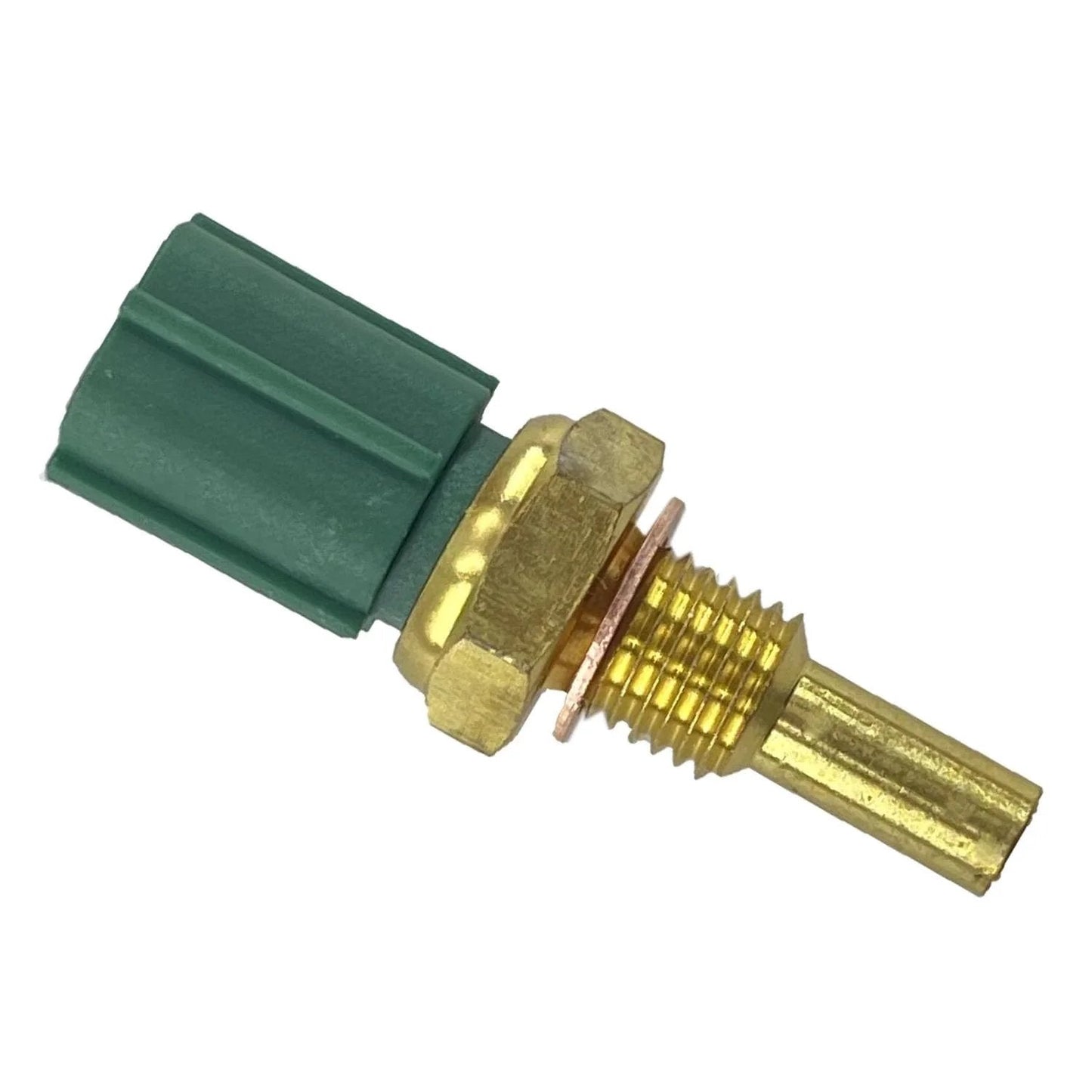Engine Coolant Temperature Sensor ECT For Toyota Vehicles Replacement D583 19022018 with green connector and brass body