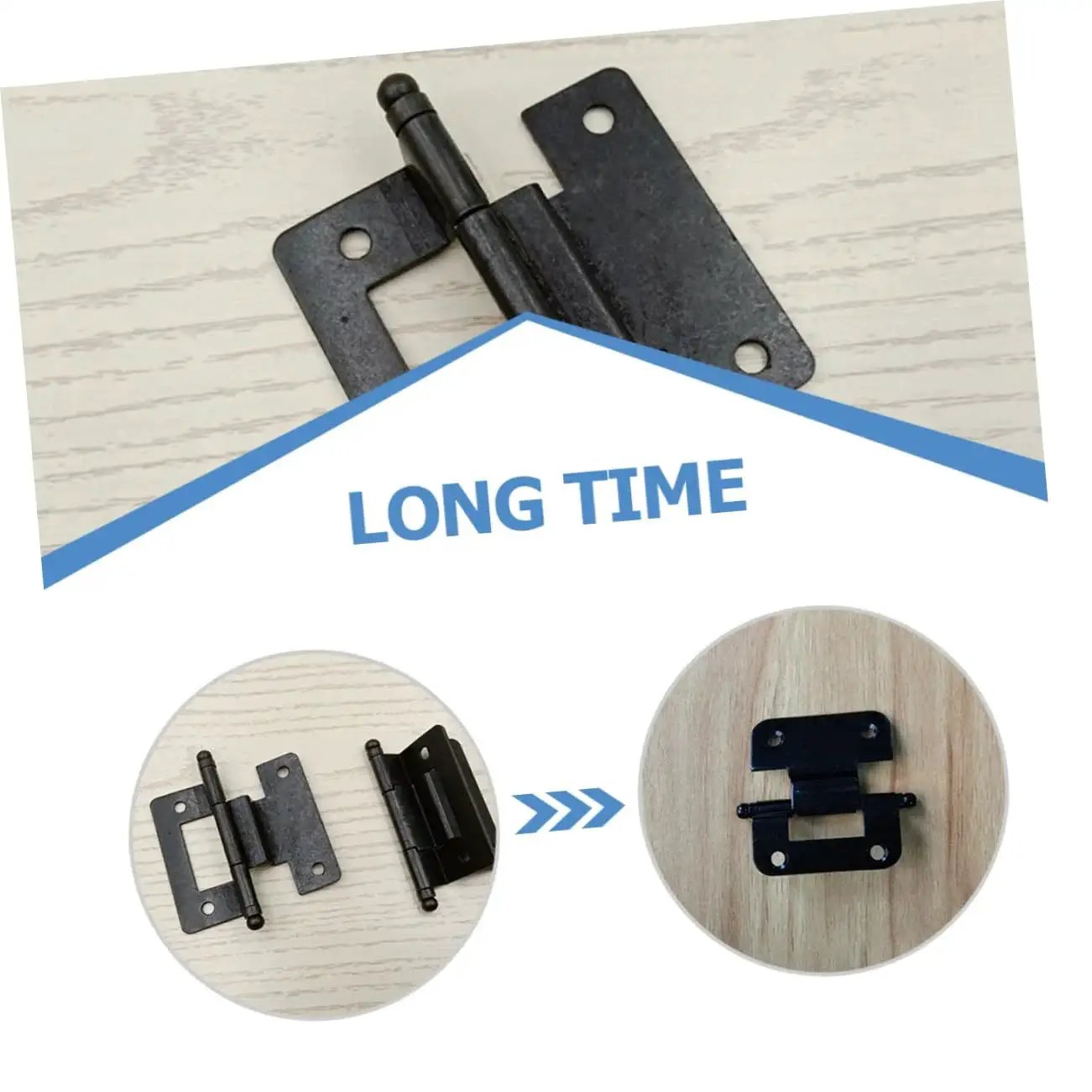 Heavy Duty Self Closing Kitchen Cabinet Hinges For Furniture Doors Built Tough Durable Iron Cupboard Hinges with Smooth Finish