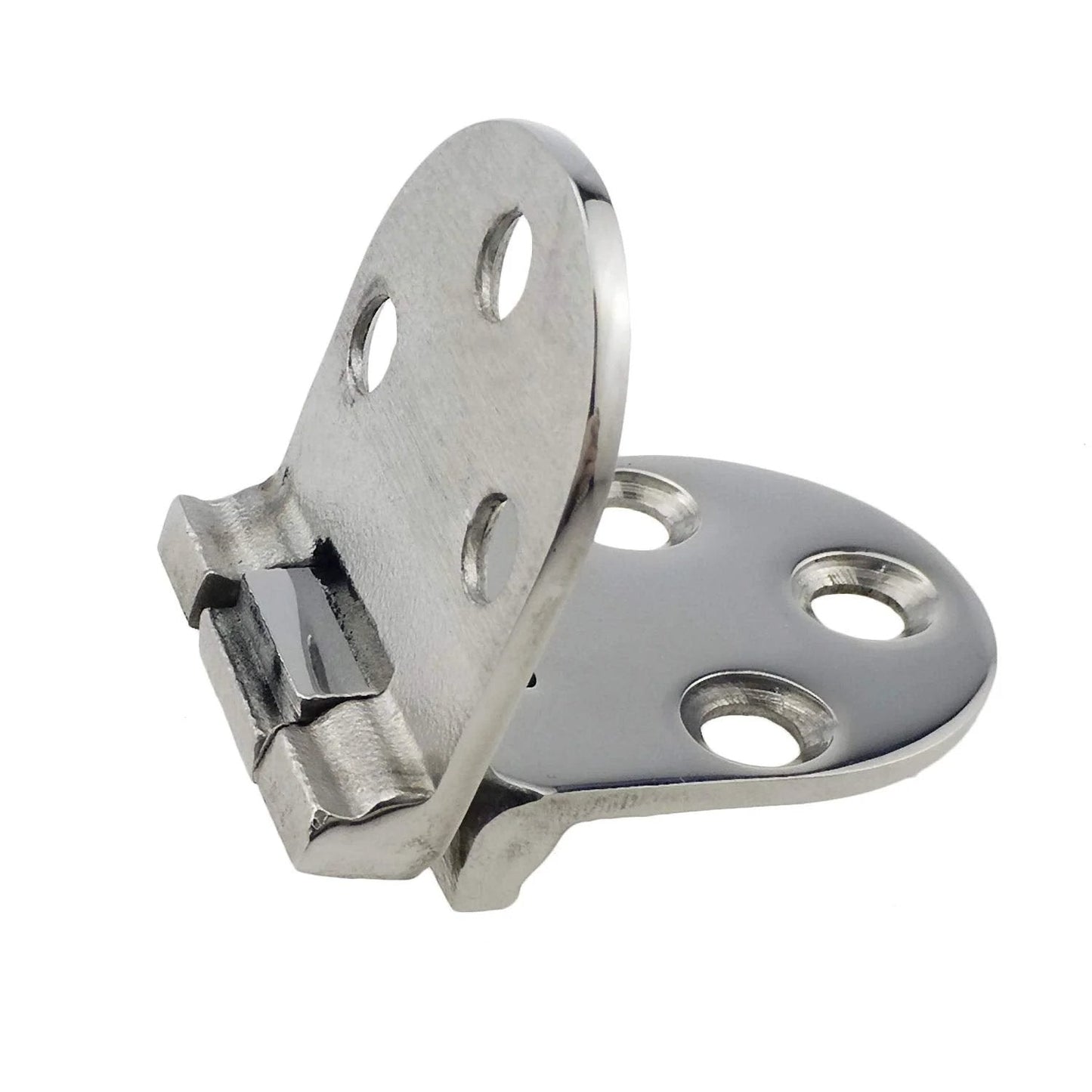 Marine Grade Stainless Steel Door Hinges Built To Last Solid 316 Stainless Mirror Polished Finish Heavy Duty Pair For Boats And RVs