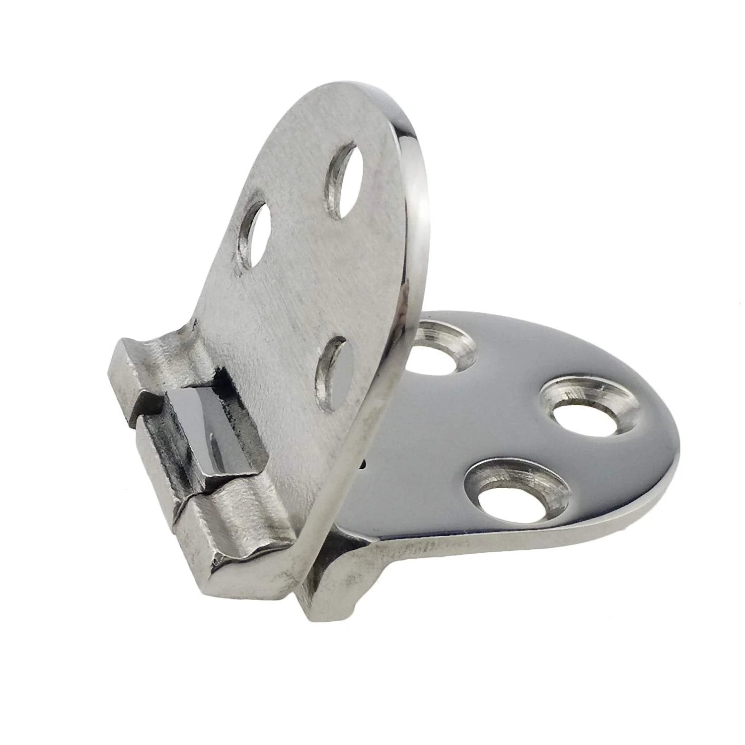 Marine Grade Stainless Steel Door Hinges Built To Last Solid 316 Stainless Mirror Polished Finish Heavy Duty Pair For Boats And RVs
