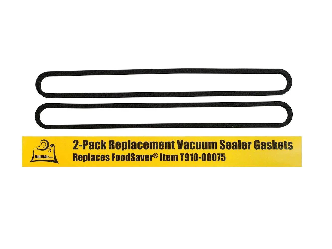 Two Foam Gasket Replacements For FoodSaver Vacuum Sealers Premium Upper And Lower Gaskets Set Fits V2200 V2400 V2800 V3000 V3200