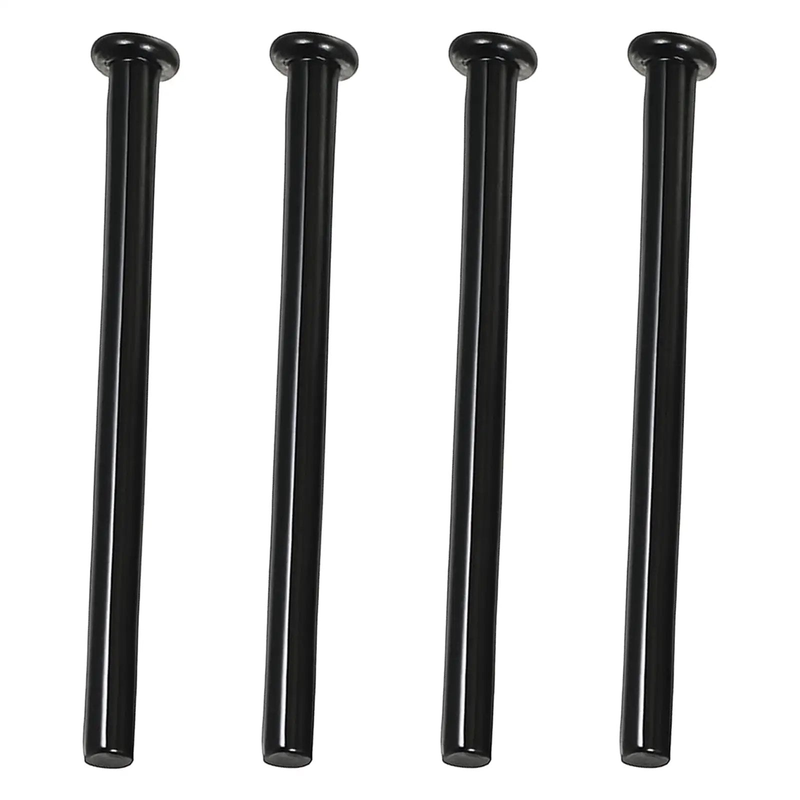 Black Door Hinge Pins 4 Pack 3 Point 5 Inch Replacement Pins For Home Office Kitchen And Interior Doors Slick Quiet Operation Durable